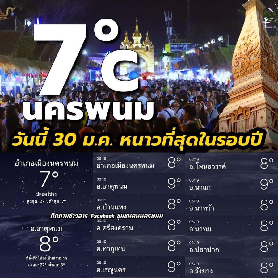 Happy Space วิลล่าทั้งหลัง 2นอน 2น้ำ ฟรี Wifi จอดรถ Накхонпханом Экстерьер фото